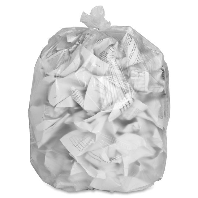 RiteSource - 38"x 60", 0.67 mil Clear Coreless Garbage Bag, 200 Bags/Case - RSL06G3860