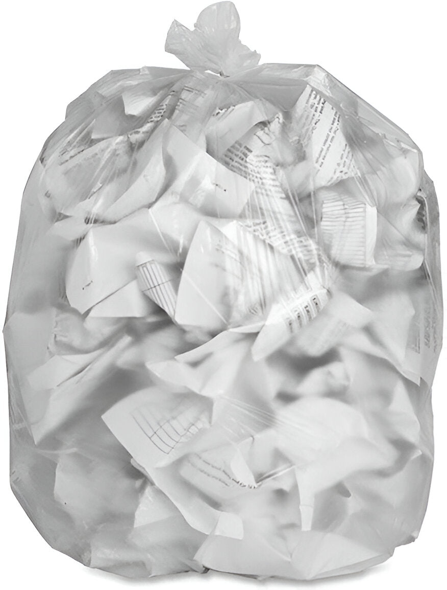 RiteSource - 30" x 38" Regular Clear Garbage Bags, 250/Cs, 75/Sk - RSL3038RC