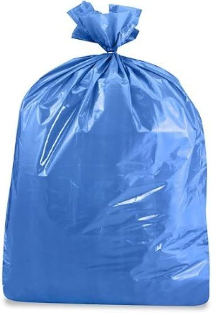 RiteSource - 42" x 48" Strong Blue Tint Garbage Bags, 200/Cs - RSL4248SBL