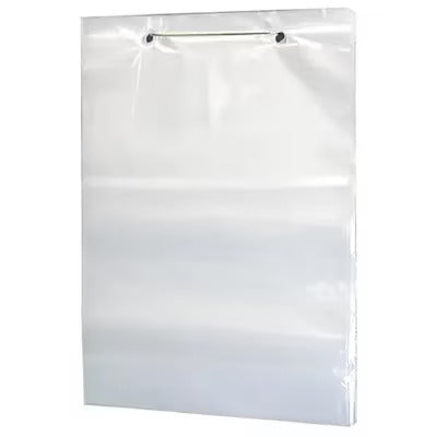 RiteSource - 12" x 18" + 4BG + 1.5 Lip, 1 Mil Low Density Clear Wicketed Bags, 1400/cs - RSW10G12184