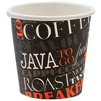 RiteWare - 4 Oz Paper Hot Cups with Litho Design, 1000/Cs - HC04LT