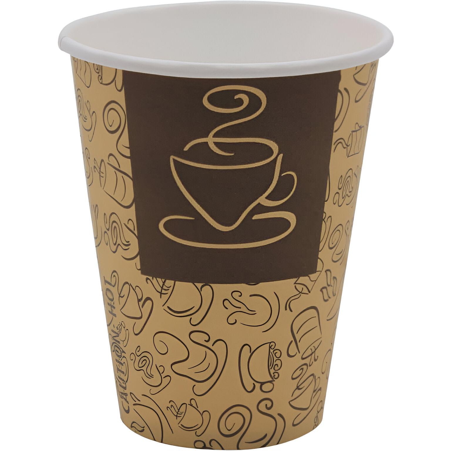RiteWare - 12 Oz Cafe Design Hot Cup, 1000/cs - HC12CF
