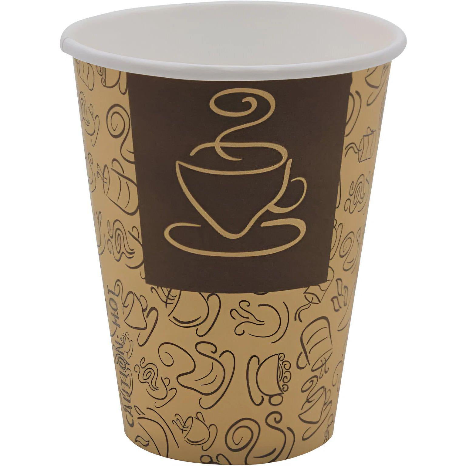 RiteWare - 12 Oz Cafe March 21 Paper Hot Cup, 1000/cs - HC12CM1