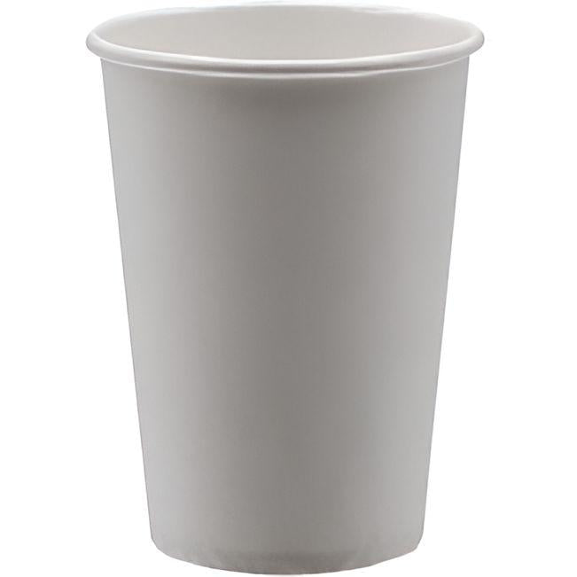 RiteWare - 12 Oz White Paper Hot Cups, 1000/Cs - HC12W