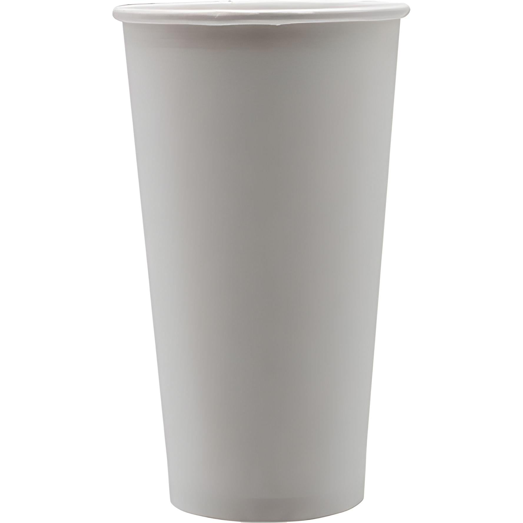 RiteWare - 20 Oz White Paper Hot Cups, 1000/Cs - HC20W