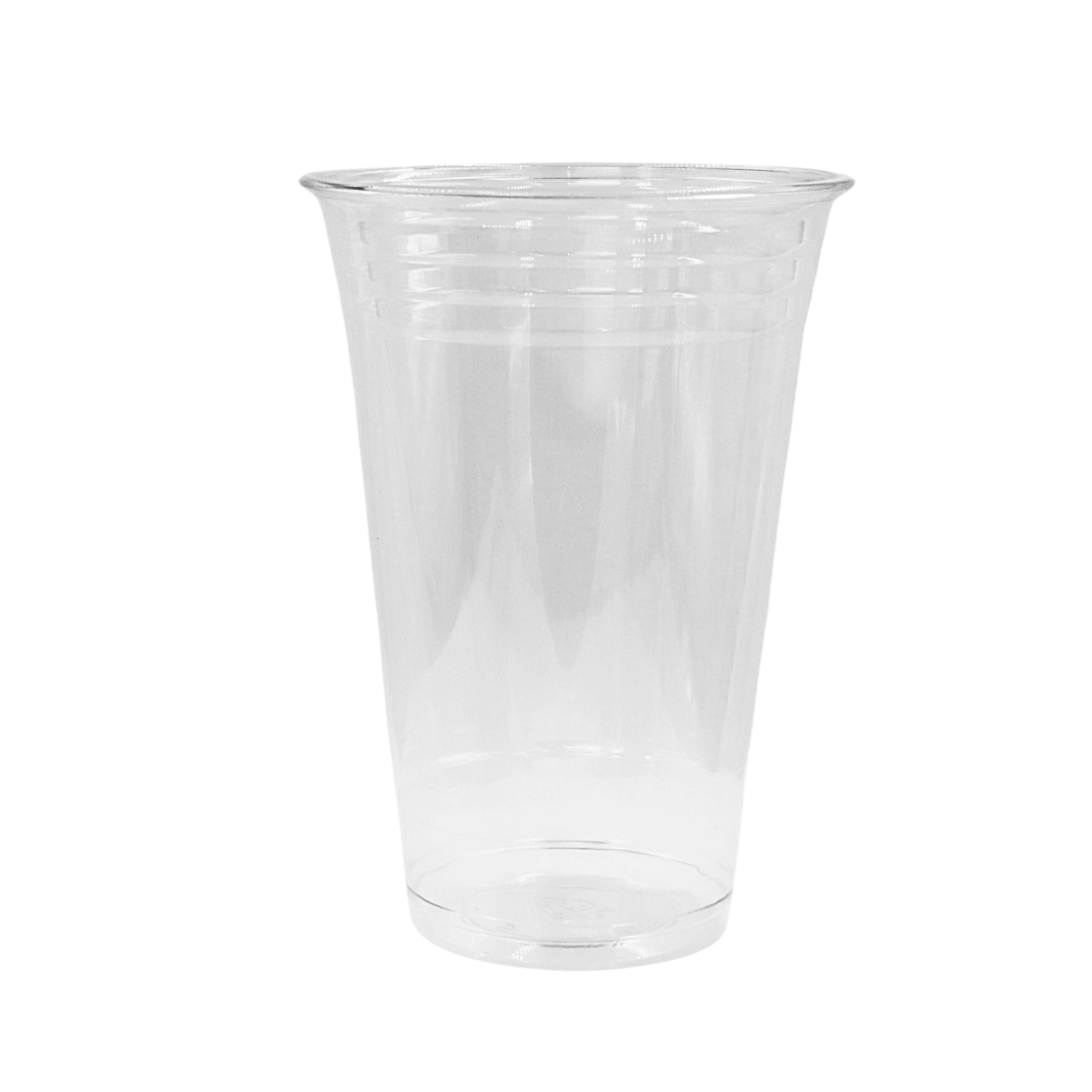 RiteWare - 20 Oz Clear PET Cups with Use 16 Series Lids, 1000/cs - PEC1620