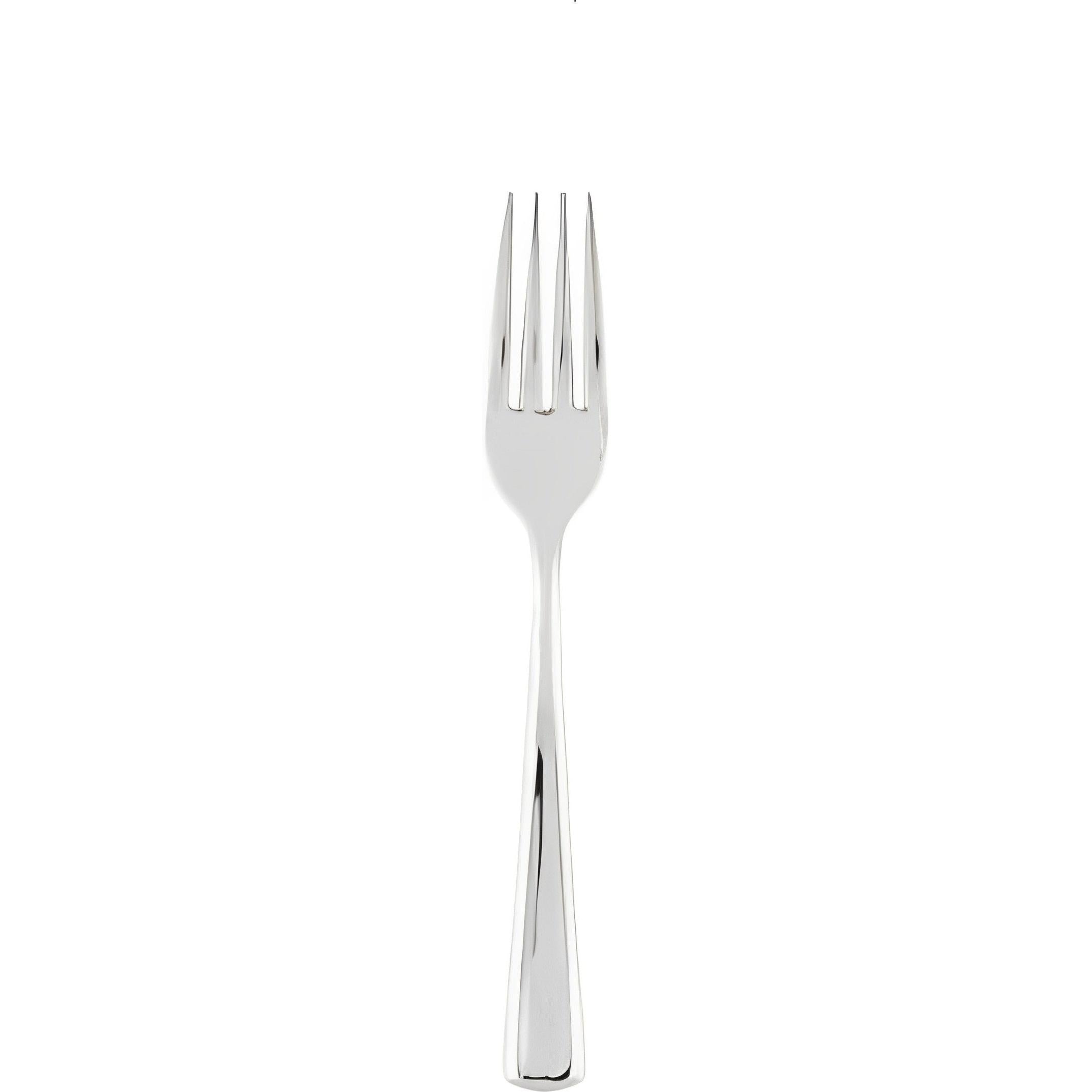 Sabert - 7.50" Silver Look Fork Plastic Cutlery, 600/cs - CMF600
