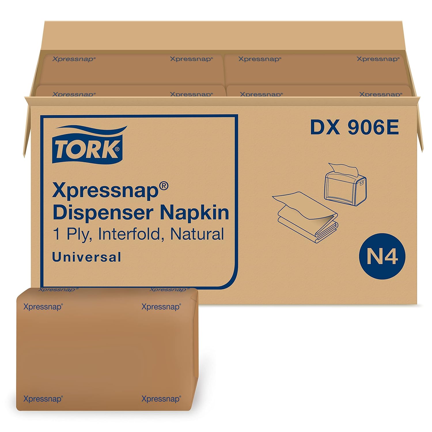 Tork - Universal Xpressnap Dispenser Napkin, 6000/Case - DX906E