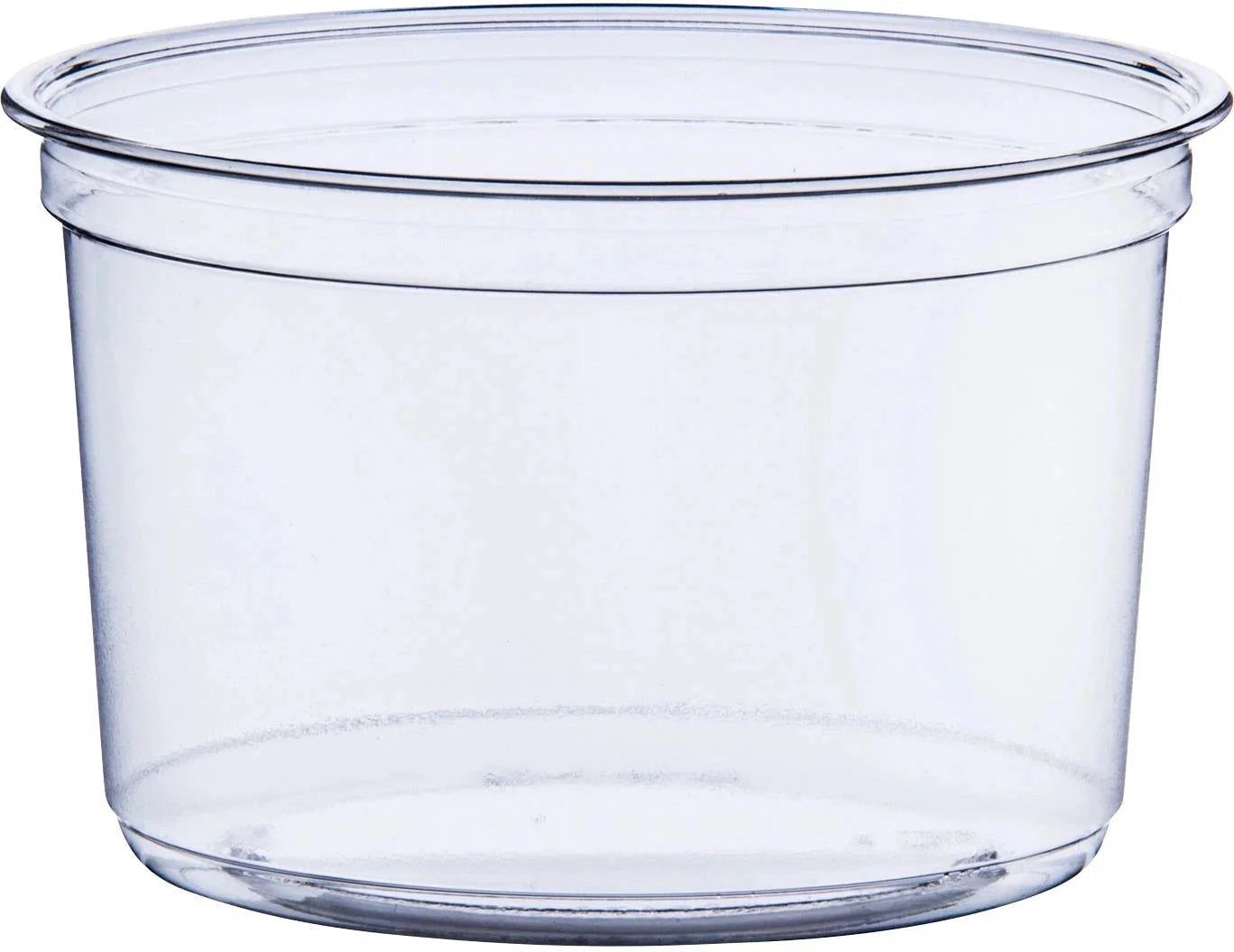 Dart Container - Solo 16 Oz Clear Round Plastic Container/Bowl, 500/Cs - CRS16X-0090