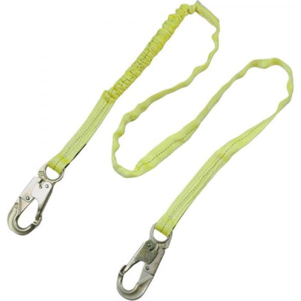 Honeywell - 4 Feet North Durabilt Shock Absorb Lanyard with Double Snap Lock Hooks - 022-FPD29811/4