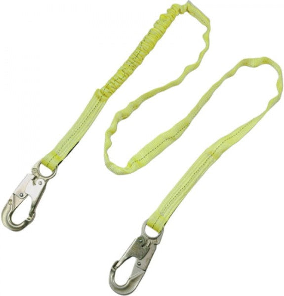 Honeywell - 4 Feet North Durabilt Shock Absorb Lanyard with Double Snap Lock Hooks - 022-FPD29811/4