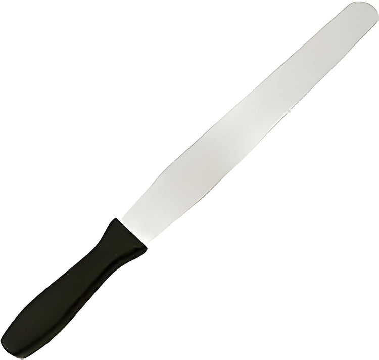 Fat Daddio's - 10" Stainless Steel Straight Icing Spatula - SPAT-10S