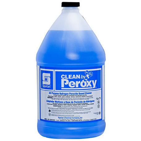 Spartan - Clean By Peroxy 1 Gallon Fresh Spring Rain Scent Multi-Purpose Cleaner, 4Jug/Cs - 003504C