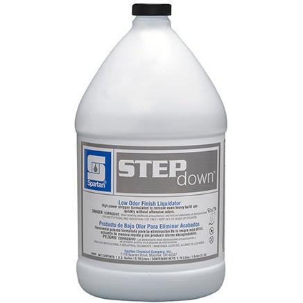 Spartan - 1 Gallon Step Down Floor Finish Remover, 4Jug/Cs - 006504C