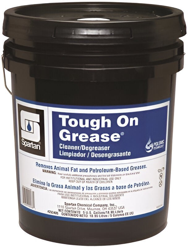 Spartan - Tough On Grease 5 Gallon Industrial Degreaser, - 203405C