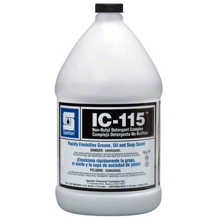 Spartan - 1 Gallon IC-115 Non Butyl Cleaner, 4 Jug/Cs - 211504C