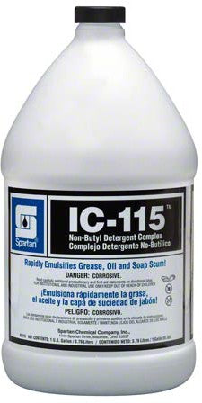 Spartan - 1 Gallon IC-115 Non Butyl Cleaner, 4 Jug/Cs - 211504C