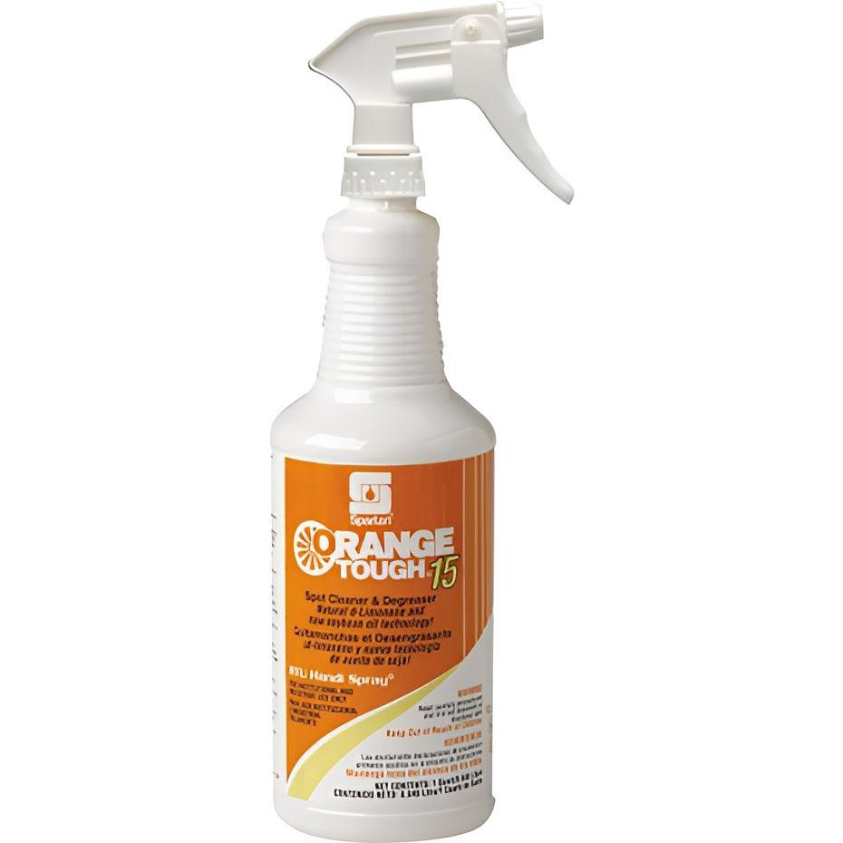 Spartan - Orange Tough 15 1 Quart Citrus Scent Industrial Degreaser, 12 Bt/Cs - 221603C