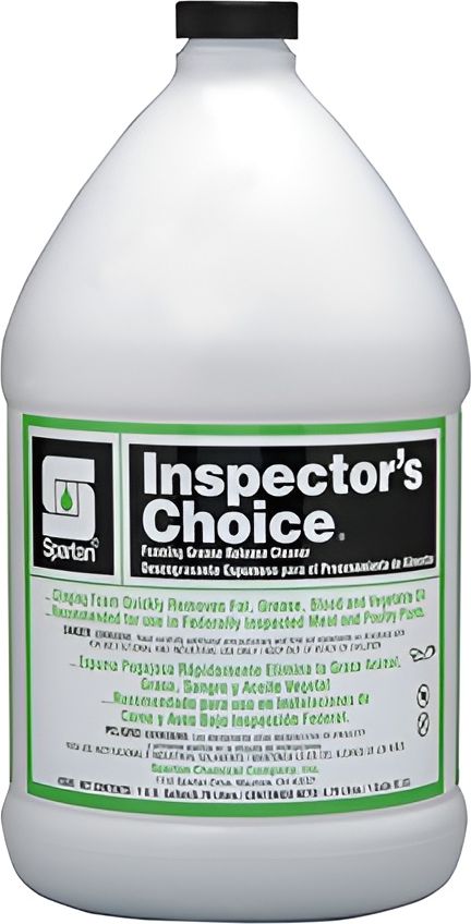 Spartan - Inspector"s Choice 1 Gallon Food Production Sanitation Cleaner, 4 Jug/Cs - 304504C