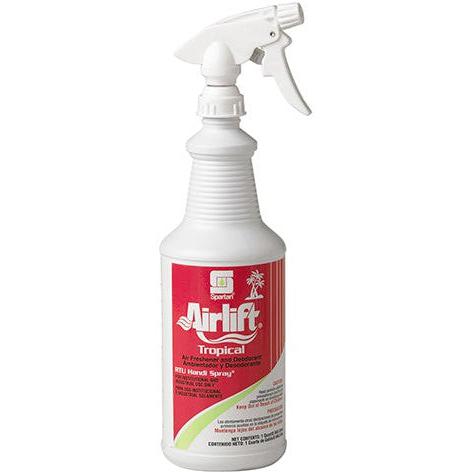Spartan - Airlift 1 Quartz Ready-to-Use Tropical Air Freshner Handi Spray, 12 Bt/Cs - 306803C
