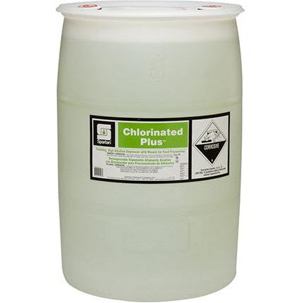 Spartan - Chlorinated Plus 55 Gallon Food Production Sanitation Cleaner - 307455C