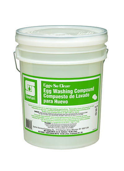 Spartan - Eggs-So-Clean Egg Washing Compound 5 Gal Pail - SPC312905C