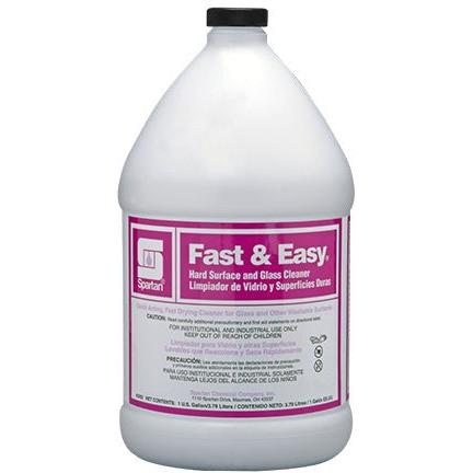 Spartan - Fast & Easy Ready-to-Use Glass Clean, 4 Jug/Cs - 326204C