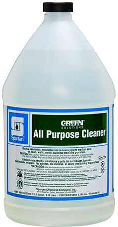 Spartan - Green Solutions 1 Gallon All Purpose Cleaner, 4Jug/Cs - 3501004C