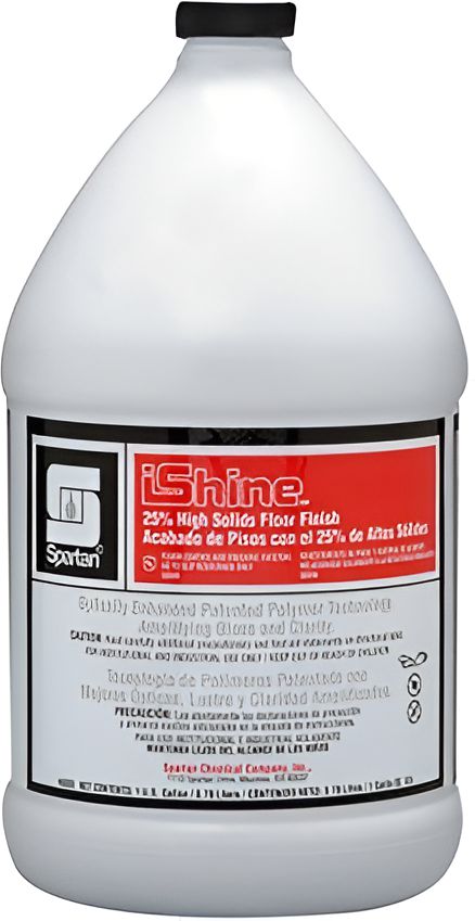 Spartan - iShine 1 Gallon Floor Finish, 4Jug/Cs - 405504C