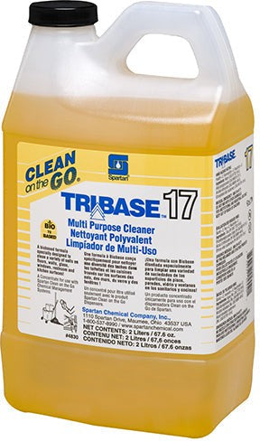 Spartan - Clean on the Go Tribase #17, 2 Liter Multi Purpose Cleaner, 4Jug/Cs - 483002C
