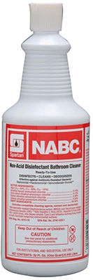 Spartan - NABC Non Acid Bathroom Cleaner, 12Bt/Cs - 711603C