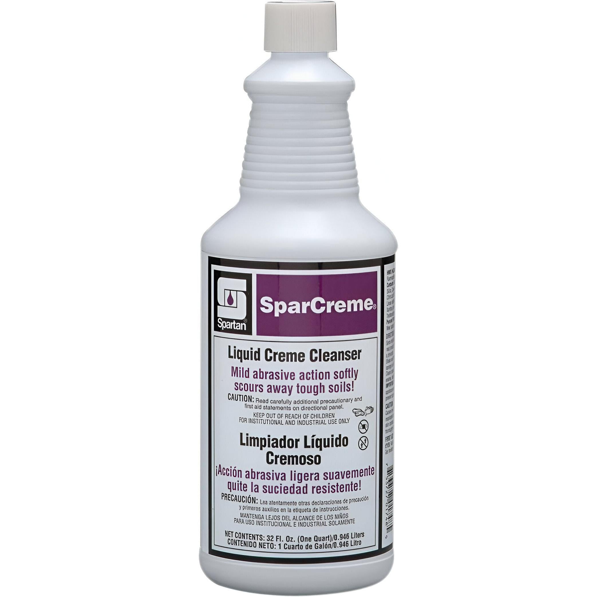 Spartan - 1 QT SparCreme Bottle, 12 Bottles/Cs - 732003C