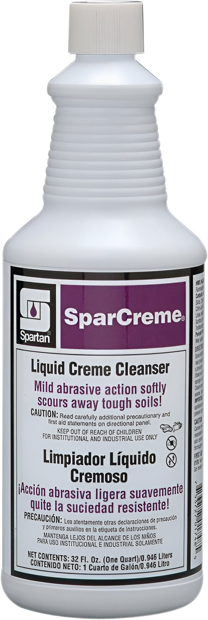 Spartan - 1 QT SparCreme Bottle, 12 Bottles/Cs - 732003C