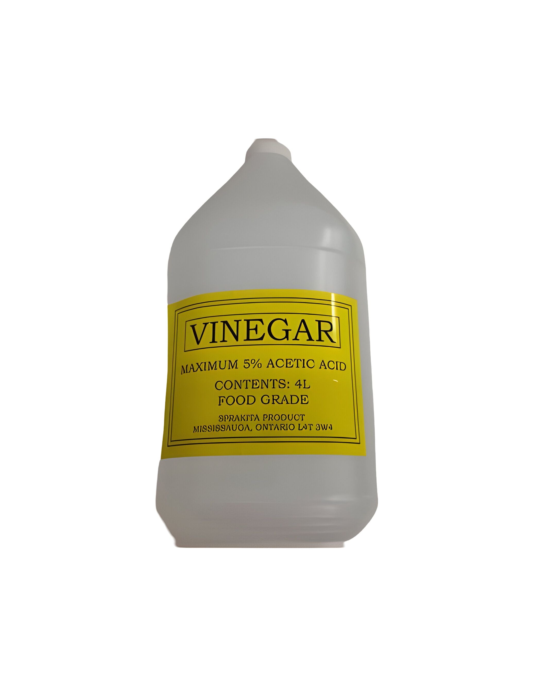 Sprakita - 4 L Food Grade Vinegar Bottle, 4 Bt/Cs - SPK11543184