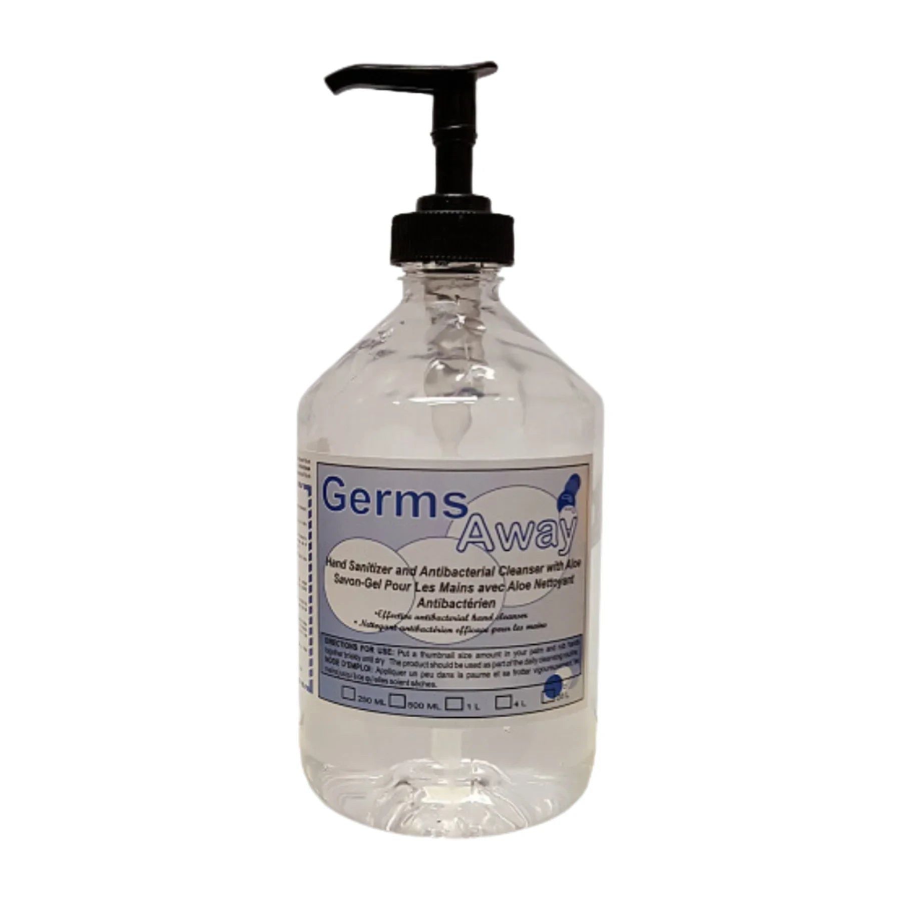 Sprakita - Germs Away Hand Sanitizer 500ML, 12Bottles/Case - SPKS0712-500ML