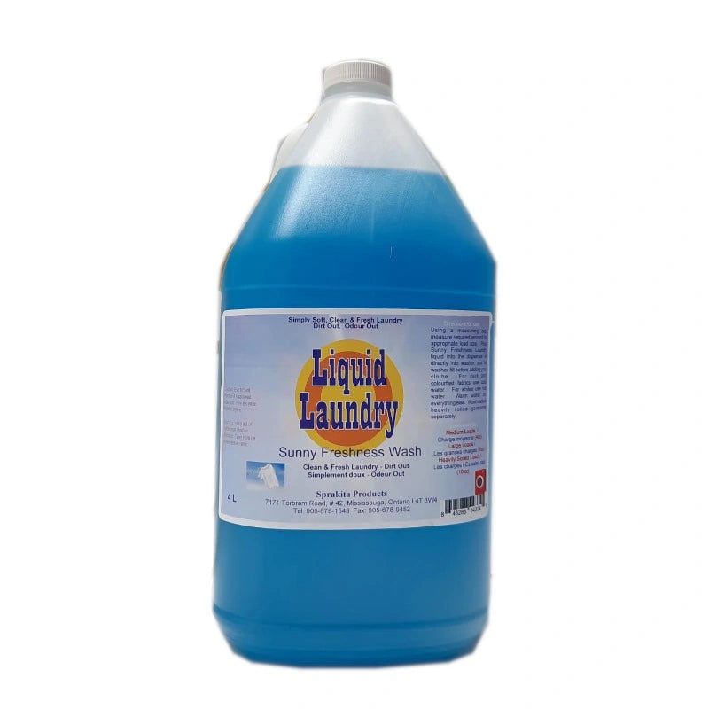 Sprakita - Liquid Laundry Soap, 4L/jg, 4jg/cs - SPKSP120944