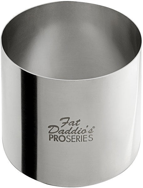 Fat Daddio's - Pro Series 2" x 2" Stainless Steel Round Cake & Pastry Rings - SSRD-2020