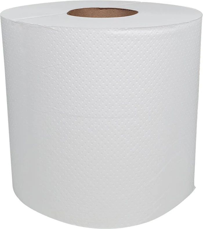 Everest Pro - 8.25" x 500', 2 Ply Centre Pull Roll Towel Toilet/Bathroom Tissue, 600 Shts/Rl, 6Rl/Cs - CP600