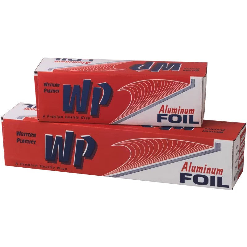 Western Plastics - 18" x 1000 Ft Standard Duty Aluminum Foil Wrap - 281P