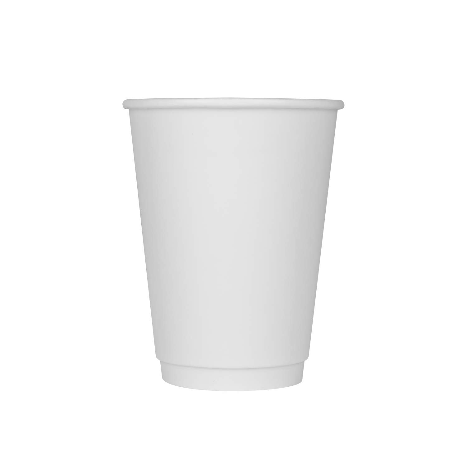 Karat Packaging - 12 Oz Double Walled Insulated Paper Hot Cups, White, 500/Case - KIC512W