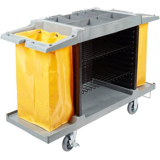 TiSA - Grey Housekeeping Cart - TS0002