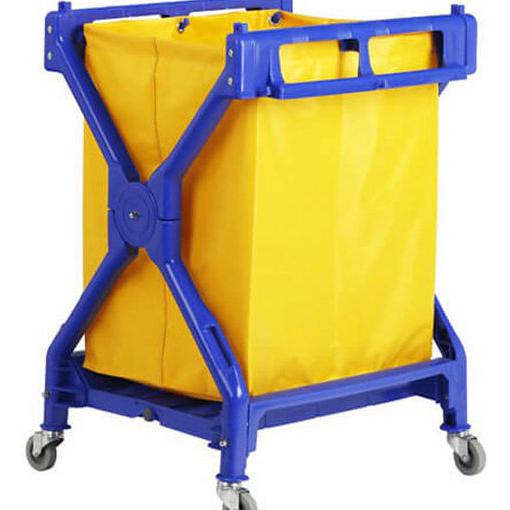 TiSA - Blue X-Frame Cart, 1/cs - TS0007