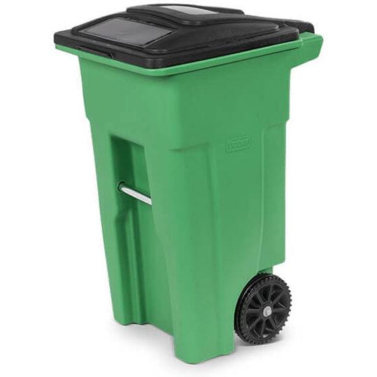 TiSA - 32 Gal Green Wheeled Container - TS0051GN