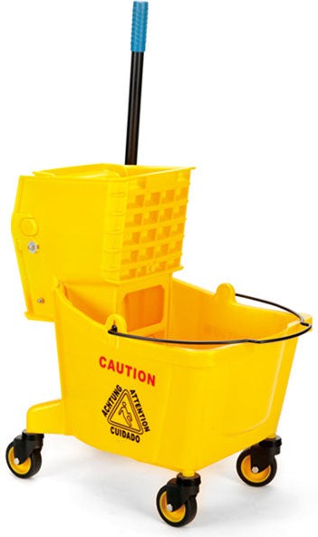 TiSA - 35 Qt Yellow Sidepress Combo, 1/cs - TS0070YE