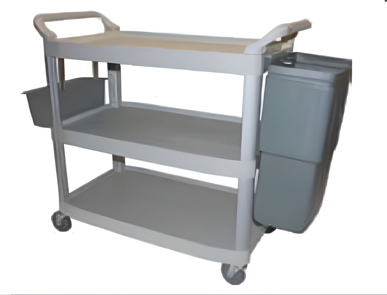 TiSA - Grey Cutlery Bin for Utility Cart, 6/cs - TS0602