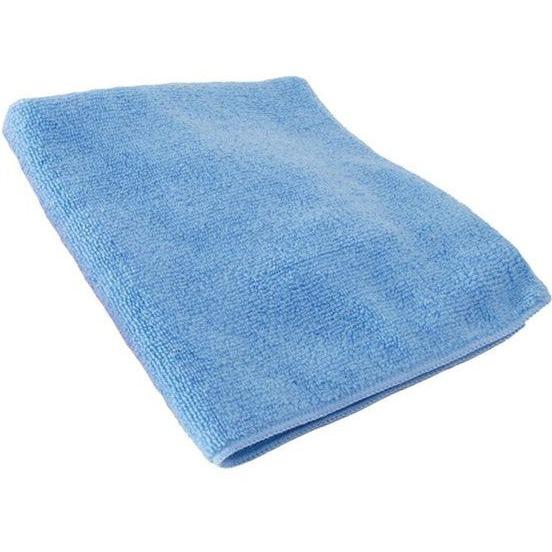 TiSA - 16" X 16" Blue Microfiber Cloth General Cleaning, 1/cs - TS1616BU
