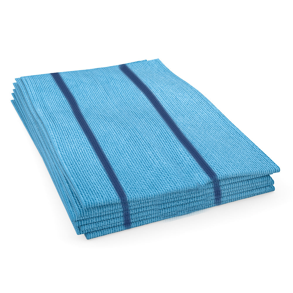 Cascades Tissue Group - 12" x 24", 1/4 Fold Heavy Foodservice Blue Wipers, 100/cs - W922