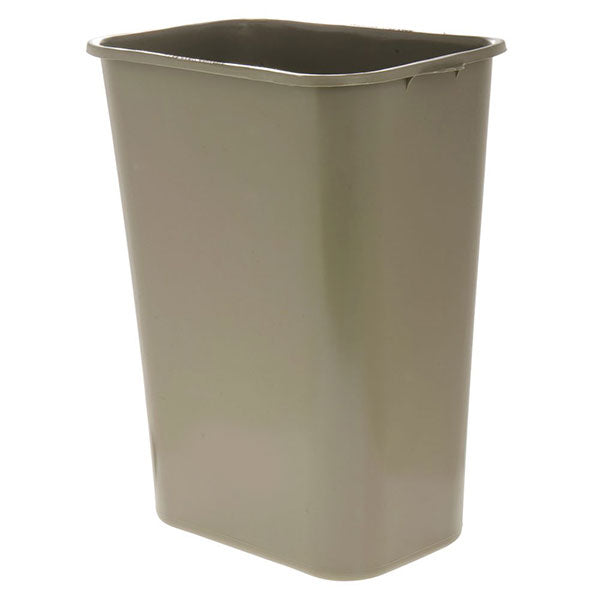 TiSA - 28 Qt Medium Soft Beige Wastebasket, 20/Cs - TS2956BG