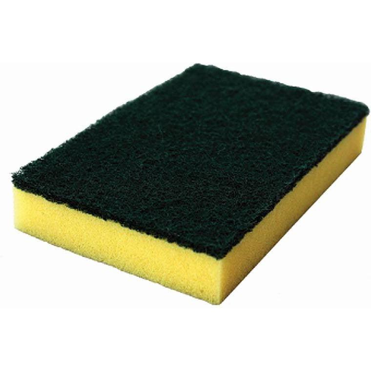TiSA - 4" x 6" Scouring Pad with Sponge, 6/pk - TS35117B