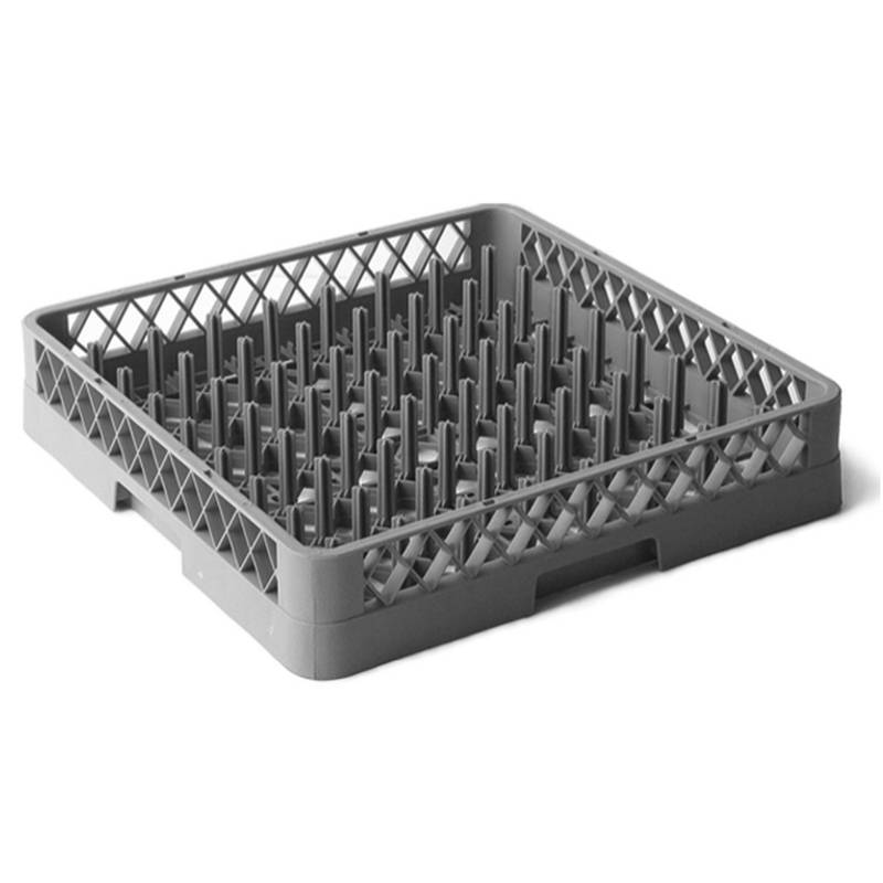 TiSA - Grey Dishwashing Rack Pegged Open End Round, 6/Cs - TS5151R